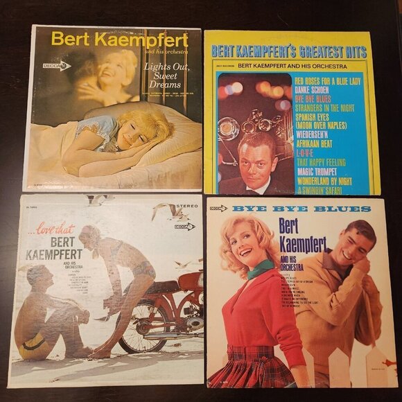 Bert Kaempfert Orchestra Vintage Vinyl Records - Picture 1 of 10